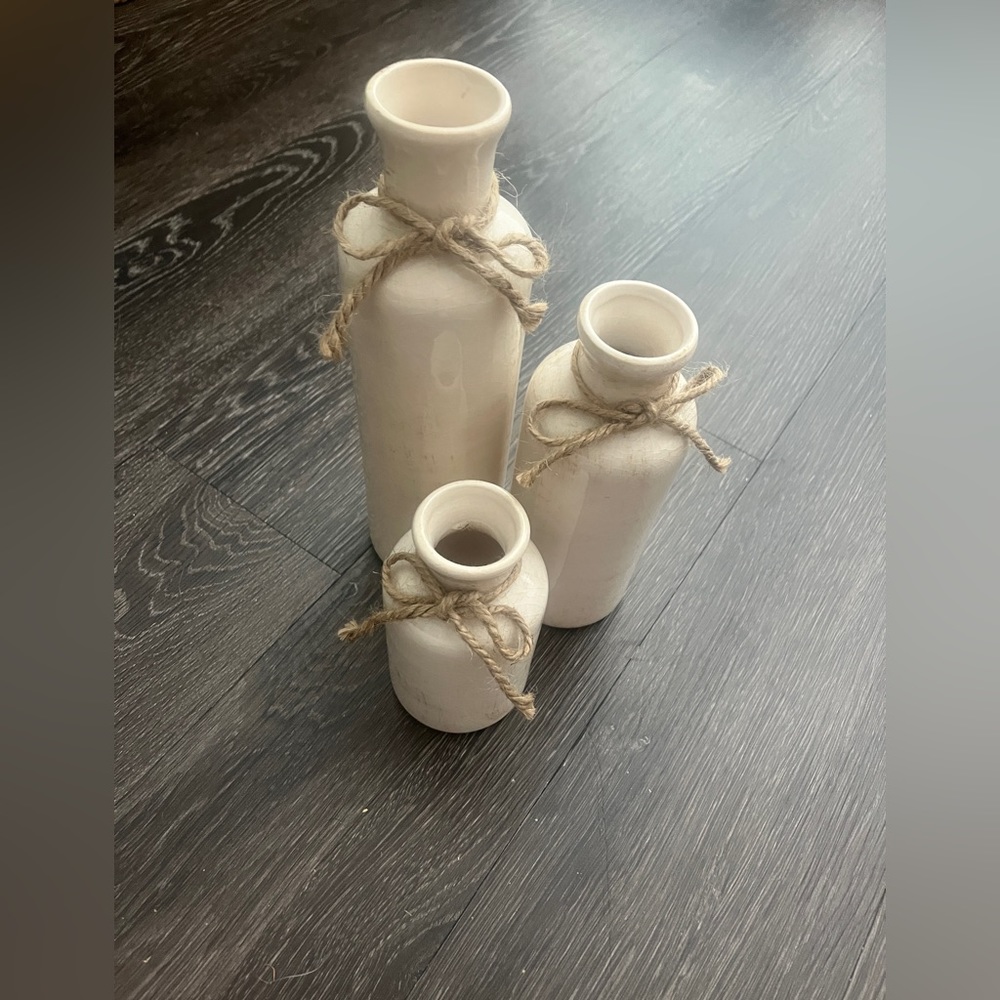 Set of 3 Vases